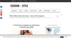 Desktop Screenshot of fashion-style.gr